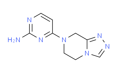 CAS No. 1501212-56-1, 4-(5,6-Dihydro-[1,2,4]triazolo[4,3-a]pyrazin-7(8H)-yl)pyrimidin-2-amine