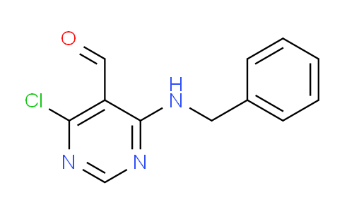 CAS No. 59311-82-9, 4-(Benzylamino)-6-chloropyrimidine-5-carbaldehyde