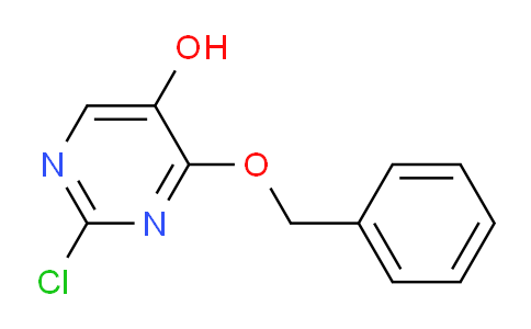 CAS No. 885952-28-3, 4-(Benzyloxy)-2-chloropyrimidin-5-ol