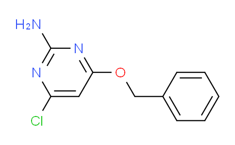CAS No. 210992-85-1, 4-(Benzyloxy)-6-chloropyrimidin-2-amine