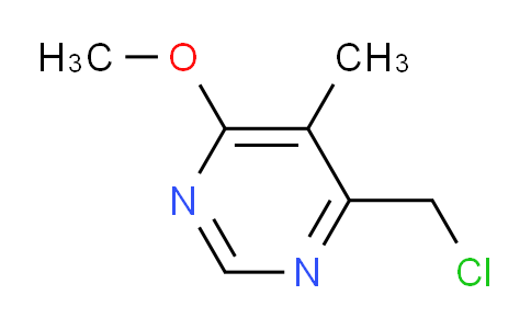 CAS No. 1494676-16-2, 4-(Chloromethyl)-6-methoxy-5-methylpyrimidine
