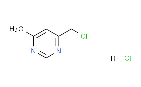 CAS No. 1956335-44-6, 4-(Chloromethyl)-6-methylpyrimidine hydrochloride