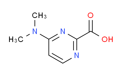 CAS No. 1554252-75-3, 4-(Dimethylamino)pyrimidine-2-carboxylic acid