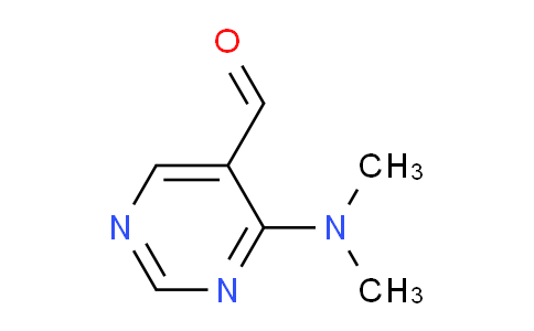 CAS No. 1554455-04-7, 4-(Dimethylamino)pyrimidine-5-carbaldehyde