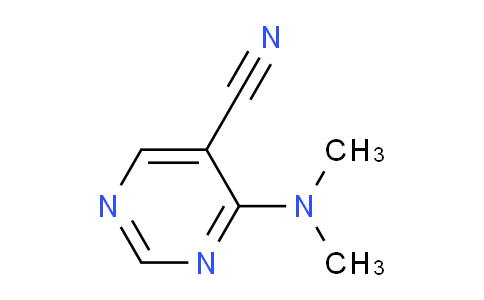 CAS No. 14246-91-4, 4-(Dimethylamino)pyrimidine-5-carbonitrile
