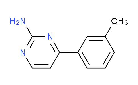 CAS No. 392326-79-3, 4-(m-Tolyl)pyrimidin-2-amine