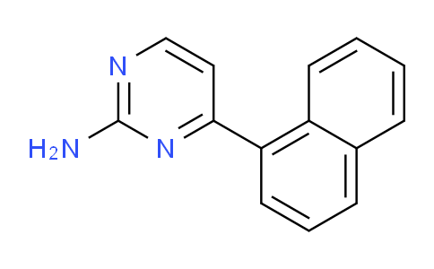CAS No. 199865-57-1, 4-(Naphthalen-1-yl)pyrimidin-2-amine