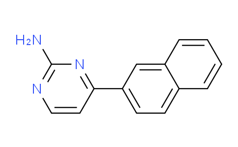 CAS No. 874779-67-6, 4-(Naphthalen-2-yl)pyrimidin-2-amine