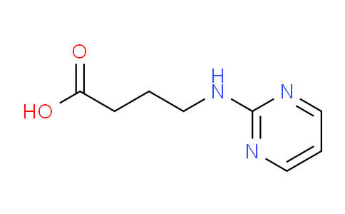 CAS No. 27179-33-5, 4-(Pyrimidin-2-ylamino)butanoic acid