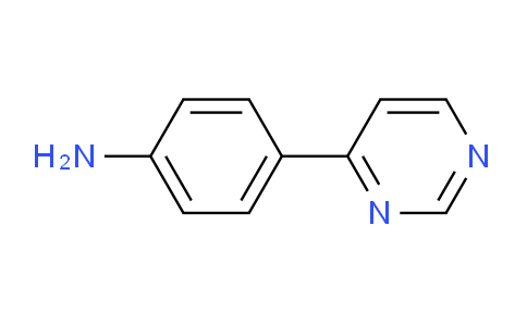 CAS No. 69491-58-3, 4-(Pyrimidin-4-yl)aniline