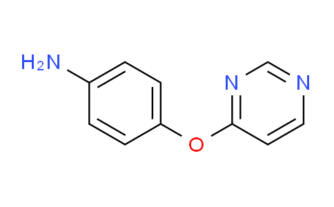 CAS No. 417724-74-4, 4-(Pyrimidin-4-yloxy)aniline