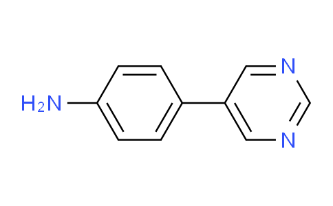 CAS No. 69491-60-7, 4-(Pyrimidin-5-yl)aniline