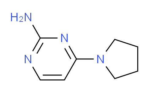 CAS No. 1215986-09-6, 4-(Pyrrolidin-1-yl)pyrimidin-2-amine