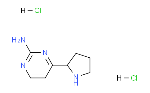 CAS No. 1361114-23-9, 4-(Pyrrolidin-2-yl)pyrimidin-2-amine dihydrochloride