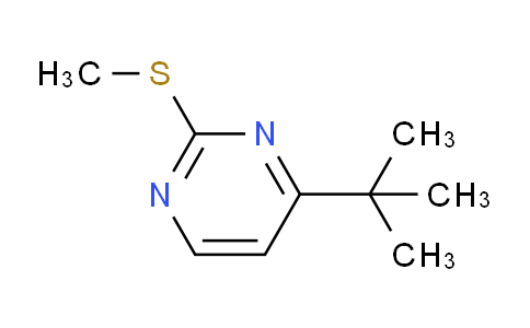 CAS No. 66522-12-1, 4-(tert-Butyl)-2-(methylthio)pyrimidine
