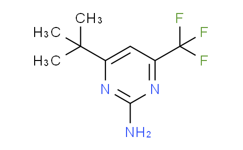CAS No. 238742-83-1, 4-(tert-Butyl)-6-(trifluoromethyl)pyrimidin-2-amine