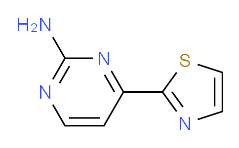 CAS No. 874830-88-3, 4-(Thiazol-2-yl)pyrimidin-2-amine