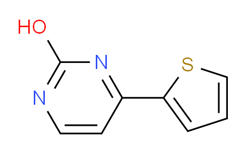 CAS No. 1269294-26-9, 4-(Thiophen-2-yl)pyrimidin-2-ol