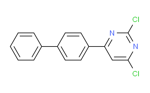 CAS No. 1385826-81-2, 4-([1,1'-Biphenyl]-4-yl)-2,6-dichloropyrimidine