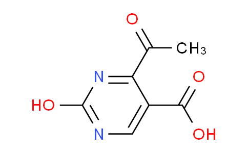 CAS No. 62328-13-6, 4-Acetyl-2-hydroxypyrimidine-5-carboxylic acid