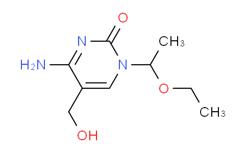 CAS No. 83297-30-7, 4-amino-1-(1-ethoxyethyl)-5-(hydroxymethyl)pyrimidin-2(1H)-one