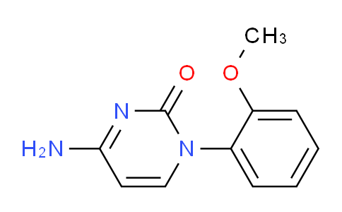 CAS No. 874910-94-8, 4-Amino-1-(2-methoxyphenyl)pyrimidin-2(1H)-one