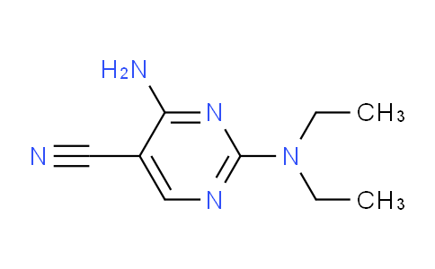 CAS No. 93606-29-2, 4-Amino-2-(diethylamino)pyrimidine-5-carbonitrile