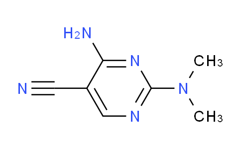 CAS No. 13593-31-2, 4-Amino-2-(dimethylamino)pyrimidine-5-carbonitrile
