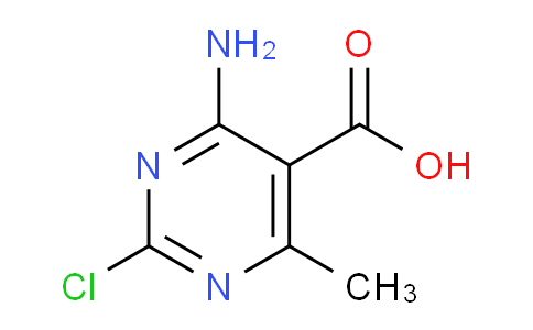 CAS No. 1531671-00-7, 4-Amino-2-chloro-6-methylpyrimidine-5-carboxylic acid