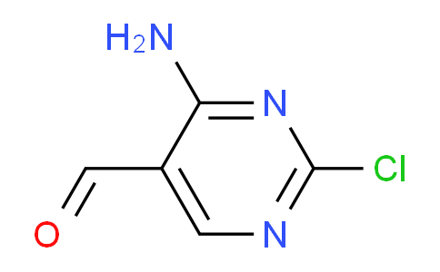 CAS No. 1393547-54-0, 4-Amino-2-chloropyrimidine-5-carbaldehyde