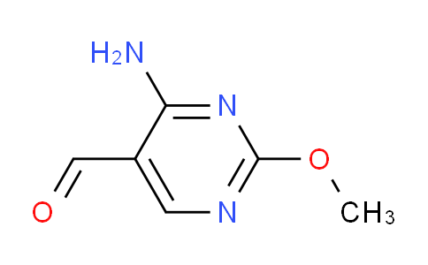 CAS No. 26664-09-5, 4-Amino-2-methoxypyrimidine-5-carbaldehyde