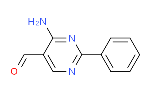 CAS No. 19674-66-9, 4-Amino-2-phenylpyrimidine-5-carbaldehyde