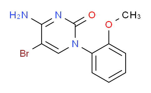 CAS No. 1416438-79-3, 4-Amino-5-bromo-1-(2-methoxyphenyl)pyrimidin-2(1H)-one