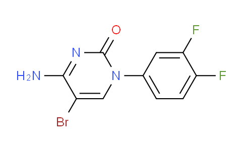 CAS No. 1416438-80-6, 4-Amino-5-bromo-1-(3,4-difluorophenyl)pyrimidin-2(1H)-one