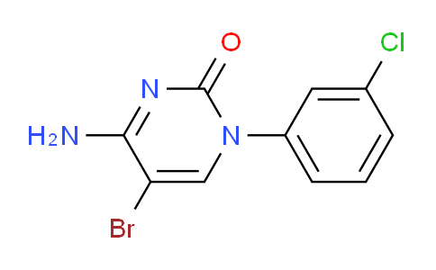 CAS No. 1416438-58-8, 4-Amino-5-bromo-1-(3-chlorophenyl)pyrimidin-2(1H)-one