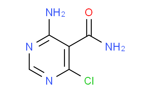 CAS No. 1351930-54-5, 4-Amino-6-chloropyrimidine-5-carboxamide