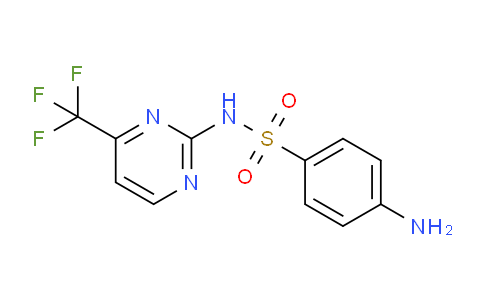 CAS No. 14288-91-6, 4-Amino-N-(4-(trifluoromethyl)pyrimidin-2-yl)benzenesulfonamide