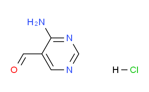 CAS No. 1311254-78-0, 4-Aminopyrimidine-5-carbaldehyde hydrochloride