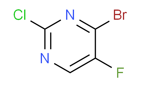 CAS No. 1441422-22-5, 4-Bromo-2-chloro-5-fluoropyrimidine