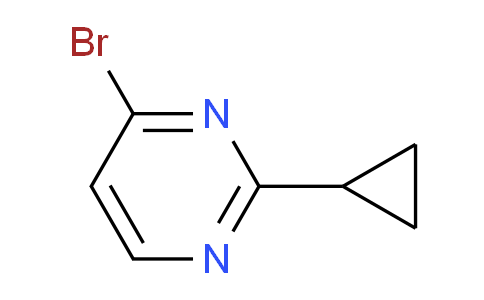 CAS No. 1086381-83-0, 4-Bromo-2-cyclopropylpyrimidine