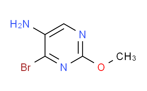 CAS No. 1416372-23-0, 4-Bromo-2-methoxypyrimidin-5-amine