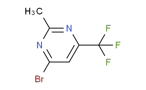 CAS No. 1100767-02-9, 4-Bromo-2-methyl-6-(trifluoromethyl)pyrimidine