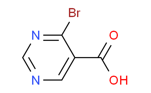 CAS No. 1522059-70-6, 4-Bromo-5-pyrimidinecarboxylic acid
