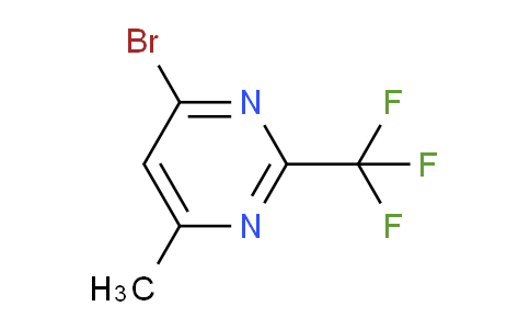 CAS No. 1100767-01-8, 4-Bromo-6-methyl-2-(trifluoromethyl)pyrimidine