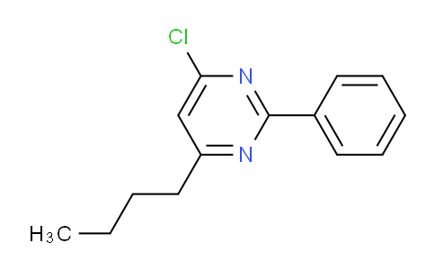 CAS No. 1708199-15-8, 4-Butyl-6-chloro-2-phenylpyrimidine