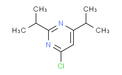 CAS No. 1155152-94-5, 4-Chloro-2,6-diisopropylpyrimidine