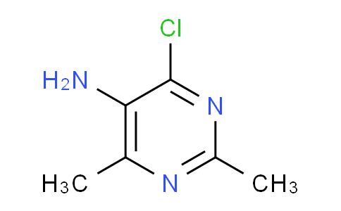 CAS No. 861030-95-7, 4-Chloro-2,6-dimethylpyrimidin-5-amine