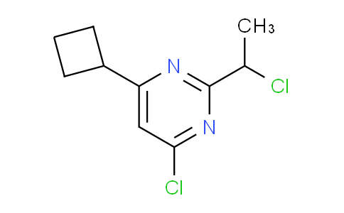 CAS No. 1427023-92-4, 4-Chloro-2-(1-chloroethyl)-6-cyclobutylpyrimidine