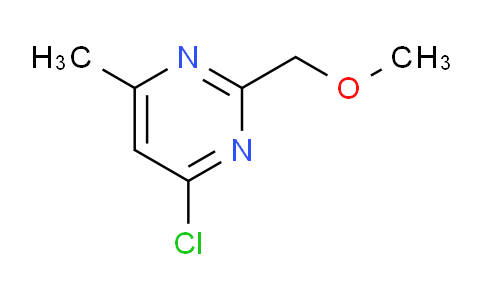 CAS No. 3122-80-3, 4-Chloro-2-(methoxymethyl)-6-methylpyrimidine