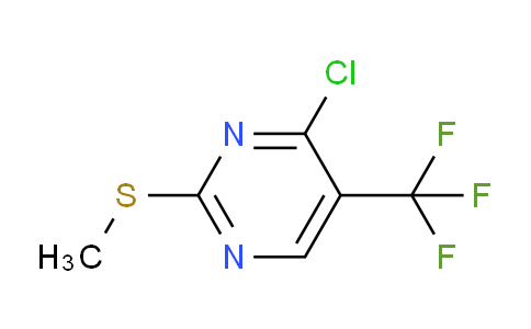 CAS No. 919116-36-2, 4-Chloro-2-(methylthio)-5-(trifluoromethyl)pyrimidine